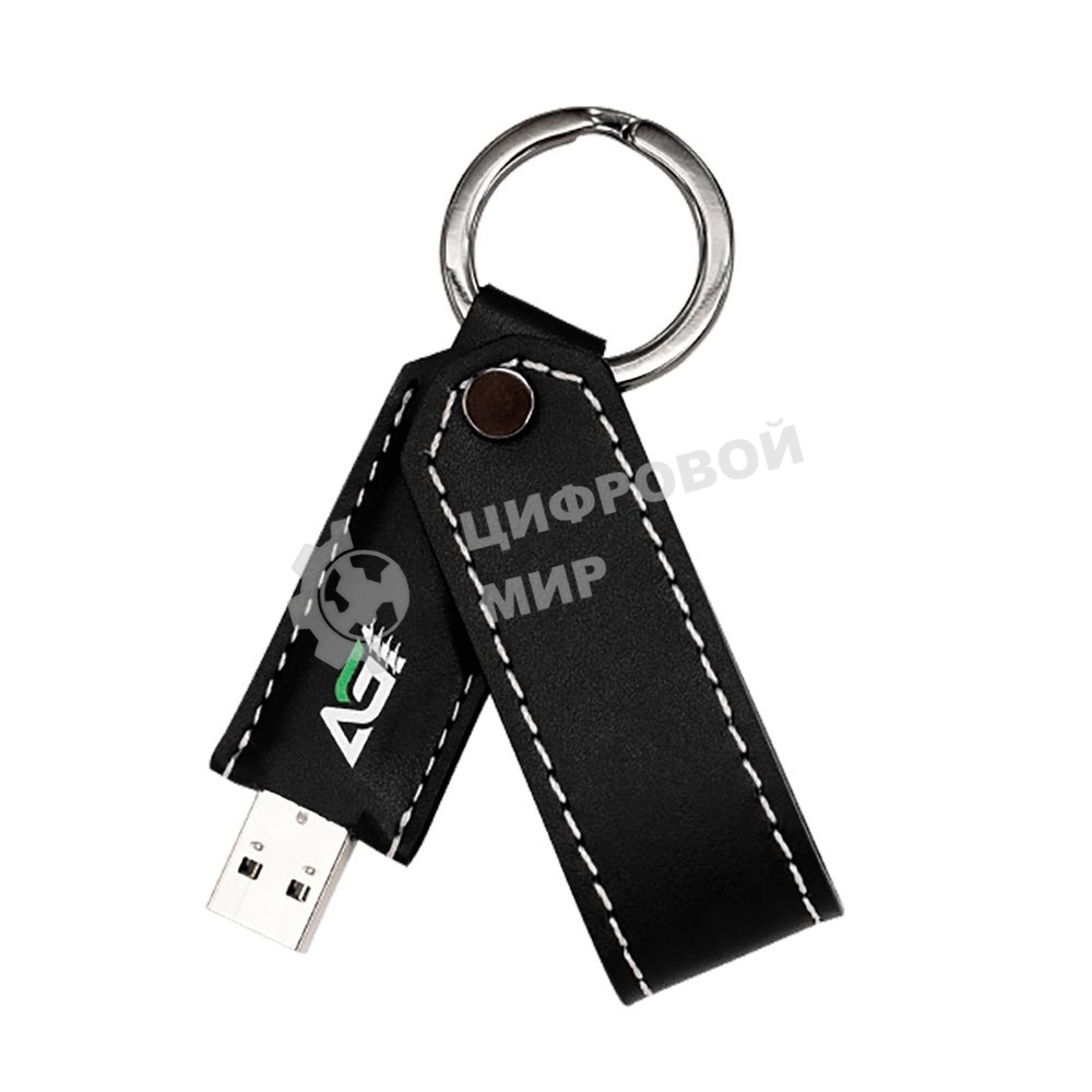Флешка USB AGI UE238 (AGI256G32UE238), 256Gb, USB 3.2, R/W 450/450, черный