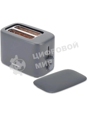 Тостер Hyundai HYT-4308 750Вт серый