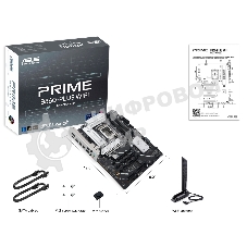 Материнская плата ASUS PRIME B860-PLUS WIFI, LGA 1851, Intel B860, 4xDDR5, 4xSATA, 2xM.2, 1xPCIe 5.0 x16, 4xPCIe 4.0 x16, 2xUSB-C, 4xUSB-A 3.2 Gen 1, 2xUSB-A 3.2 Gen 2, 1xHDMI, 1xDP, 1x2.5Gb LAN, 7.1, ATX
