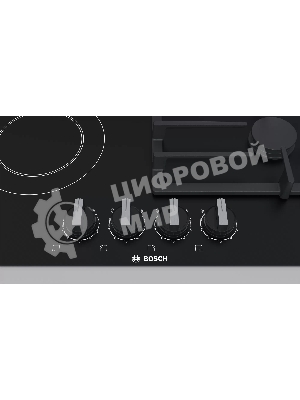 Комбинированная варочная панель Bosch PRY6A6B70Q черный