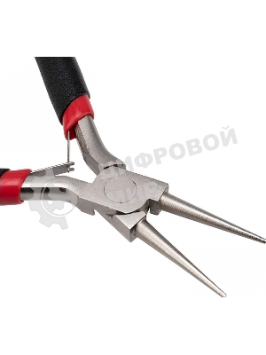 Круглогубцы Rexant 12-4606 Мини 120 мм никелированные, авторазжим, обливные рукоятки