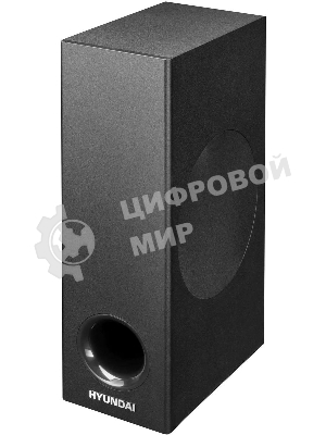 Микросистема Hyundai H-HA630 черный 150Вт FM USB BT SD/MMC/MS