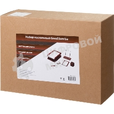 Настольный набор Good Sunrise M6C-25A (6 предметов) фактура красное дерево, материал дерево, бордовый/черный