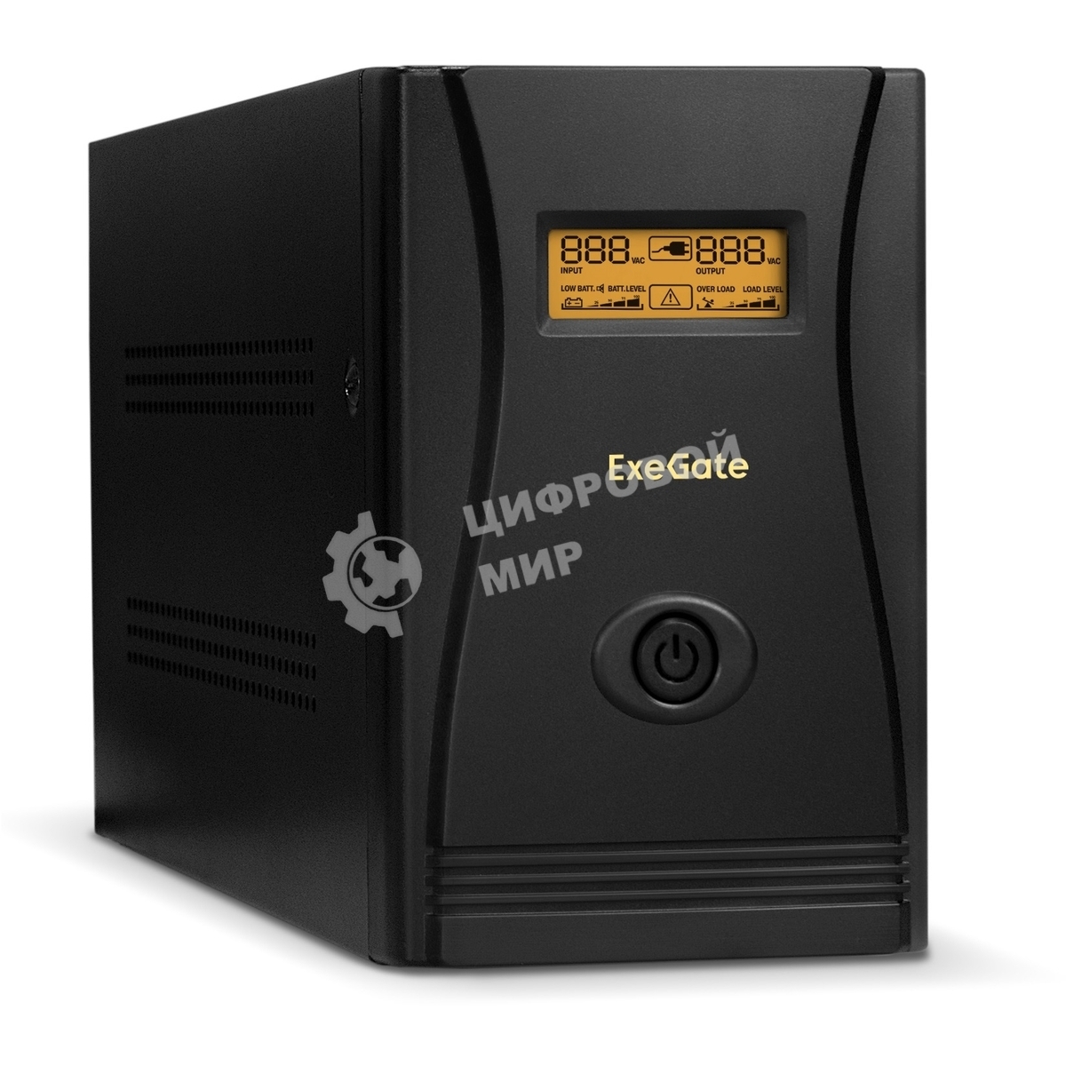 Источник бесперебойного питания ExeGate EP285484RUS SpecialPro Smart LLB-1000.LCD.AVR.C13.RJ.USB 1000VA/650W, LCD, AVR, 6*IEC-C13, RJ45/11, USB, черный