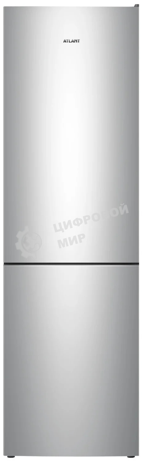 Холодильник Atlant XM-4624-181 серебристый двухкамерный 228/119л морозилка снизу