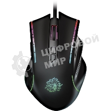 Мышь проводная Qumo Medusa M81 черный, 3200 dpi, USB, кнопки - 7