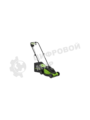 Газонокосилка электрическая GreenWorks GD1200LM32, 220v, 32 см, 1.2 кВт (2517807)