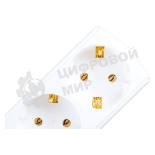 Удлинитель 3х5 м с заземл. 10А 250В У03 GENERICA 2P+PE 3х1 кв.мм IEK WYP10-10-03-05-Z-G