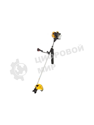Триммер бензиновый Denzel DT 52 52см 3 3 лс. неразъемная штанга состоит из 2 частей