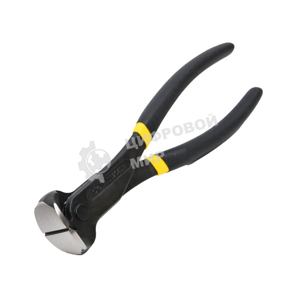 Кусачки торцовые Deli DL20406 160мм, обливная противоскольящая рукоять