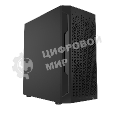 Компьютерный корпус Powercase Mistral Micro Z2B SI, Non Window, Mesh, 2x 120мм fan, черный, mATX (CMIMZB-F2SI)