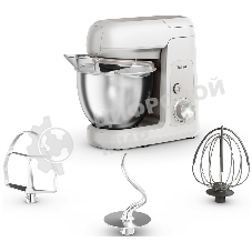 Кухонная машина Tefal Bake Partner QB520B38, серый/серебристый
