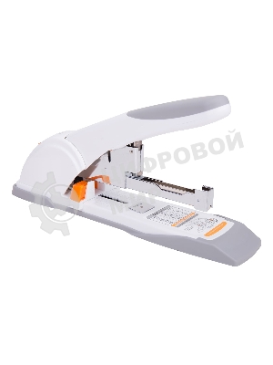 Степлер мощный Deli E0487 23/6 23/8 23/10 23/13 (80 листов) ассорти/белый, 100 скоб, коробка