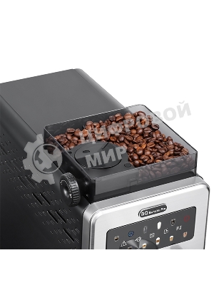 Кофемашина автоматическая BQ CM9003 серебристый/черный, исп. кофе - зерновой, 2 л, 1450 Вт, 15 бар