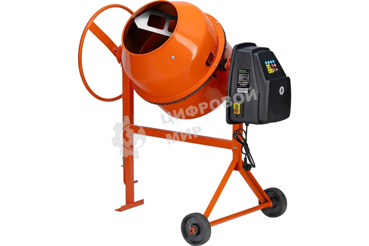 Бетоносмеситель Сибртех БСН-130 500 Вт, 130 л, чугунный венец