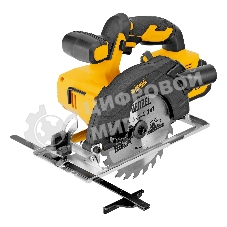 Пила циркулярная аккумуляторная Denzel CCSH-20-165, 165 мм, Li-Ion, 20 В