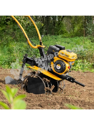 Мотоблок Denzel DPT-170S, 7 л.с., ремен.сцеп, фрез 3х4, ШОМ, передачи 2В/1Н