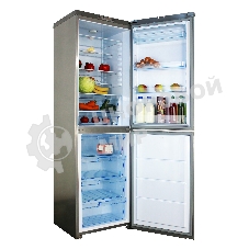 Холодильник ОРСК 177 MI металлик двухкамерный 220/160л морозилка снизу