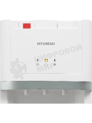 Кулер Hyundai H-WD3406E напольный, электронный, белый