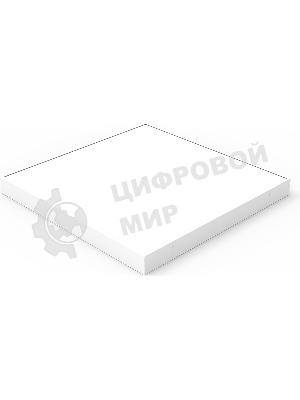 Светильник светодиодный универсальный Gauss LED ДВО 30 Вт MiR 3000 Лм 5000К 588х588х50 мм IP40 Грильято матовый планки