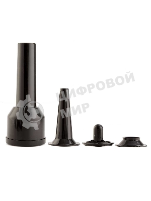 Мясорубка электрическая DELTA LUX DE-600M черный, 3000 Вт, 2.5 кг/мин, реверс, защита от перегрузки, насадки - 6