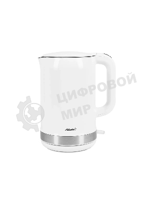 Чайник электрический Atlanta ATH-2450 (белый) 1,7л, нержавейка, двухстенный