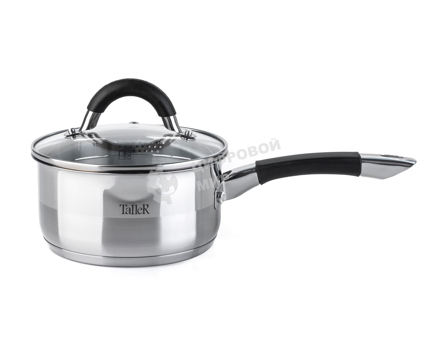 Ковш TalleR TR-17191 с крышкой, 16х8 см (1.5 л).