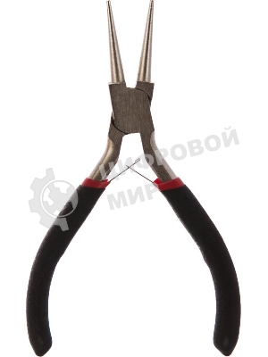 Круглогубцы Rexant 12-4606 Мини 120 мм никелированные, авторазжим, обливные рукоятки