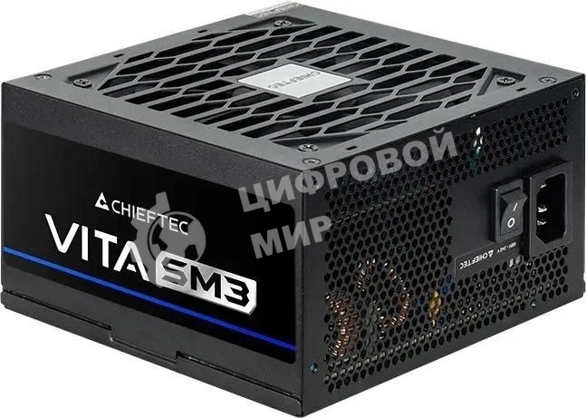 Блок питания Chieftec Vita SM3 BPX-850-C (ATX 3.1, 850W, 80 PLUS BRONZE, Active PFC, 120мм fan, Semi-modular Cable Management) Retail