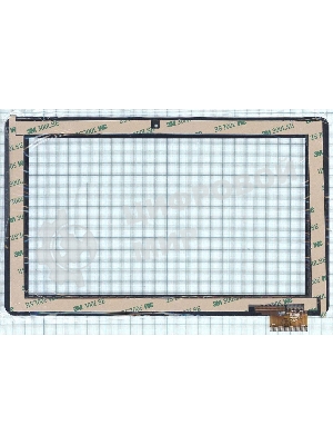 Сенсорное стекло (тачскрин) FPC017H V2.0, черное