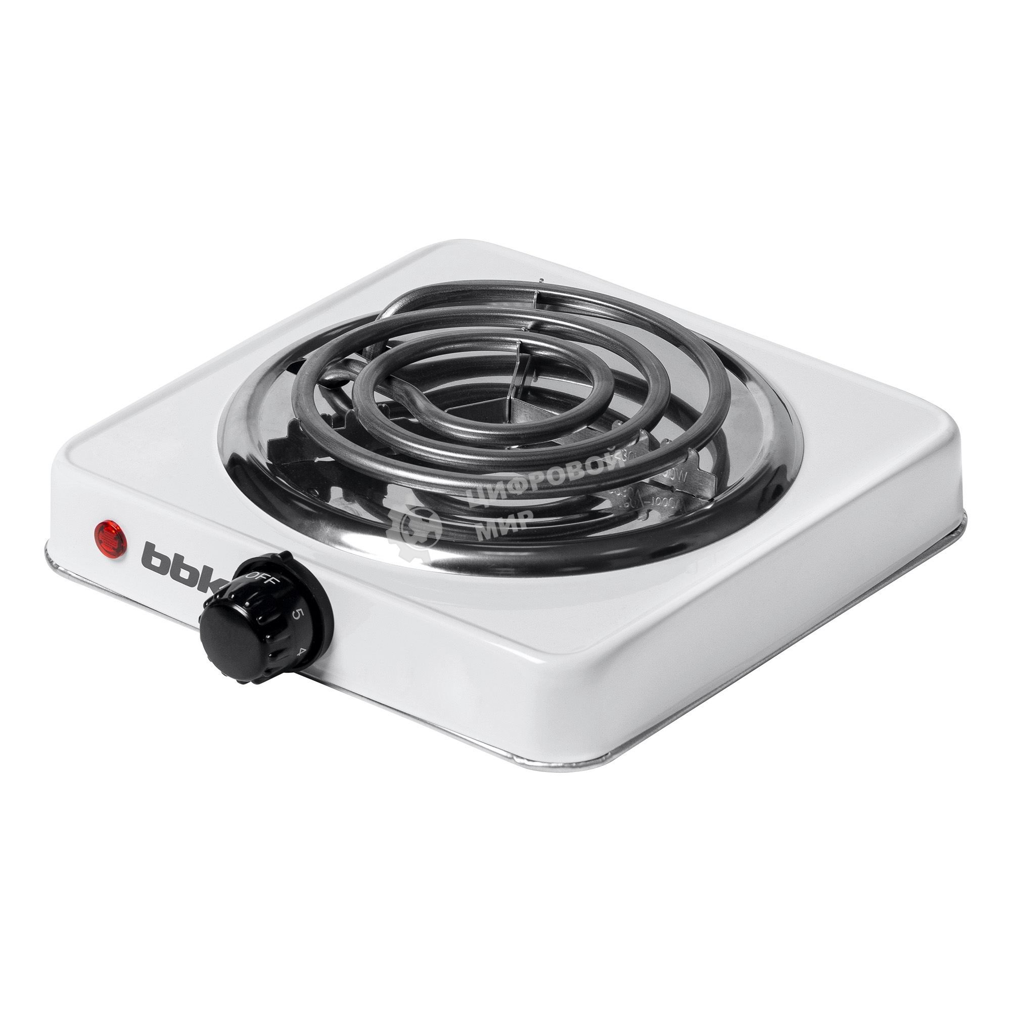 Плита настольная электрическая BBK BHP-100 белый