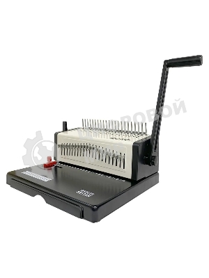 Переплетчик Office Kit B2125N A4/перф.23л.сшив/макс.500л./пластик.пруж. (4.5-51мм)