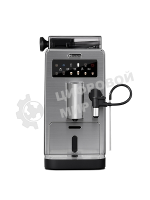 Кофемашина автоматическая BQ CM9003 серебристый/черный, исп. кофе - зерновой, 2 л, 1450 Вт, 15 бар