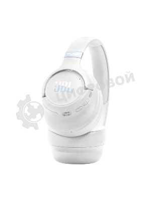 Беспроводные/проводные наушники JBL Tune 780NC белый, полноразмерные, Bluetooth + проводной, адаптивное шумоподавление