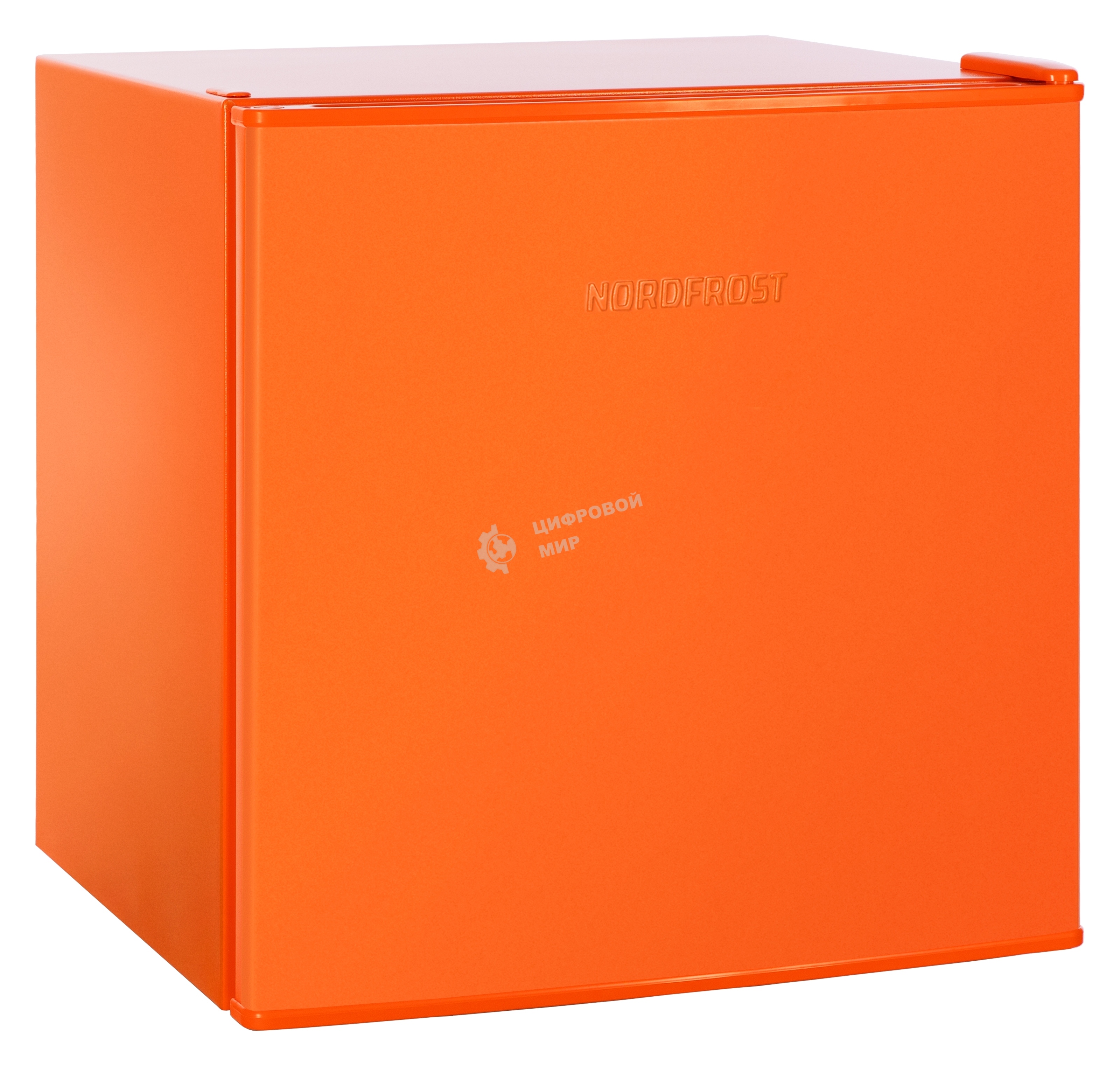 Холодильник Nordfrost ORANGE NR 402 OR оранжевый однокамерный 44/11 л морозилка сверху