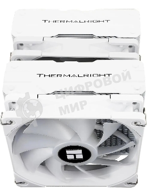 Устройство охлаждения(кулер) Thermalright Peerless Assassin 120 White ARGb Soc-AM5/AM4/1151/1200/2066/2011/1700 белый 4-pin 25.6dB Al+Cu 750gr Ret (PA120-WH-ARGb)