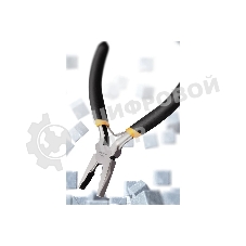 Мини-плоскогубцы Deli DL103045 115 мм, прорезиненная рукоять