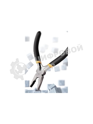 Мини-плоскогубцы Deli DL103045 115 мм, прорезиненная рукоять