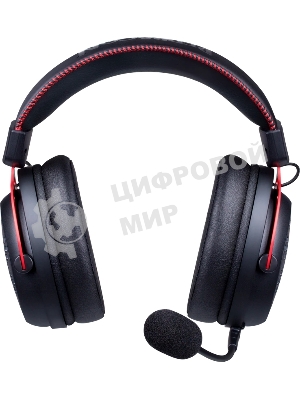 Гарнитура Redragon Diomedes чёрный/красный, проводная, USB / mini jack 3.5 мм