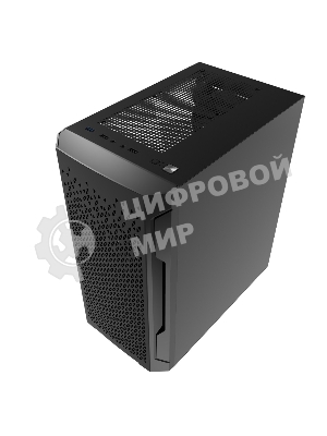 Компьютерный корпус Powercase Mistral Micro Z2B SI, Non Window, Mesh, 2x 120мм fan, черный, mATX (CMIMZB-F2SI)