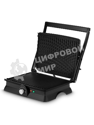 Электрогриль Maxwell MW-1960, 2000Вт, стальной
