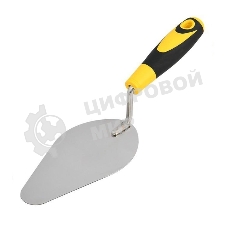 Кельма (мастерок) Deli DL509217 нержавеющая сталь, длина рабочей части 175мм, форма 