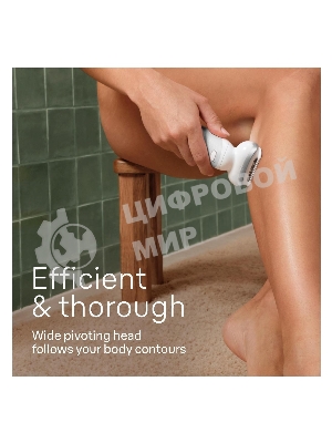 Электрический эпилятор BRAUN SES9-000 розовое золото/белый