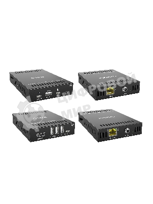 Удлинитель сигнала Infobit iTrans UC-Hub UC/KVM 4K60 USB-C через HDBase T3.0