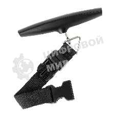 Безмен Galaxy LINE GL 2832, черный, сверхточная сенсорная система датчиков, ЖК-дисплей с подсветкой, макс. допустимый вес 50 кг, цена деления 50 г, функция обнуления массы тары, функция последовательного взвешивания, индикатор перегрузки, индикация низкого заряда элемента питания, крюк и ремень для взвешивания, элемент питания типа 