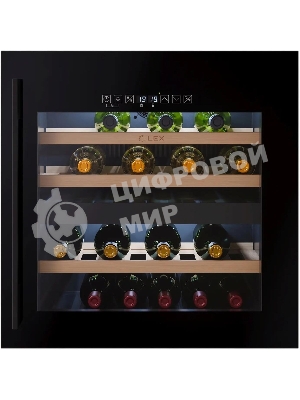 Винный шкаф LEX LWD6036BL dual zone S 1-нокамерн. черный стекло (CHAT500009)