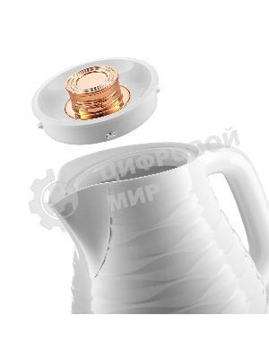 Чайник электрический BRAYER BR1057WH белый, 2200 Вт, 1.7 л