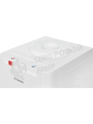 Кулер Hyundai H-WD3406E напольный, электронный, белый