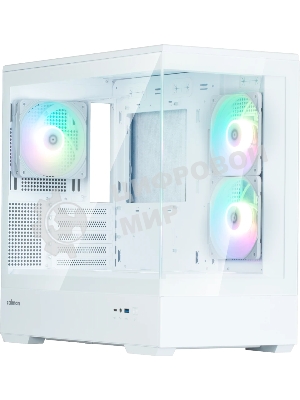 Компьютерный корпус ZALMAN P30 V2, MATX, белый, WINDOW, 2x3.5