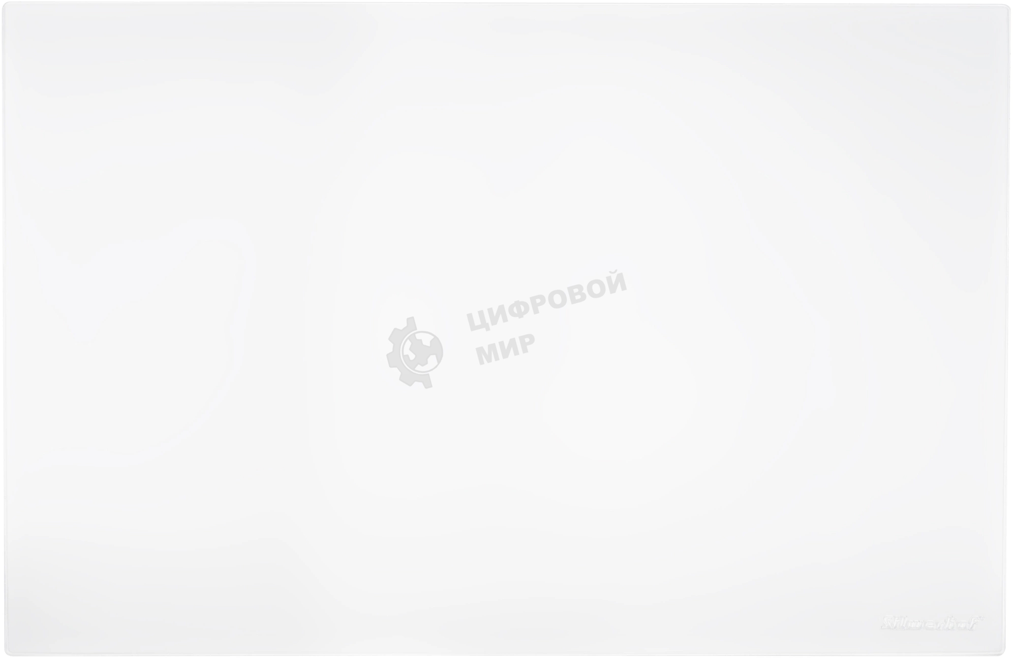 Настольное покрытие Silwerhof пвх 48х65 см прозрачный, глянцевое